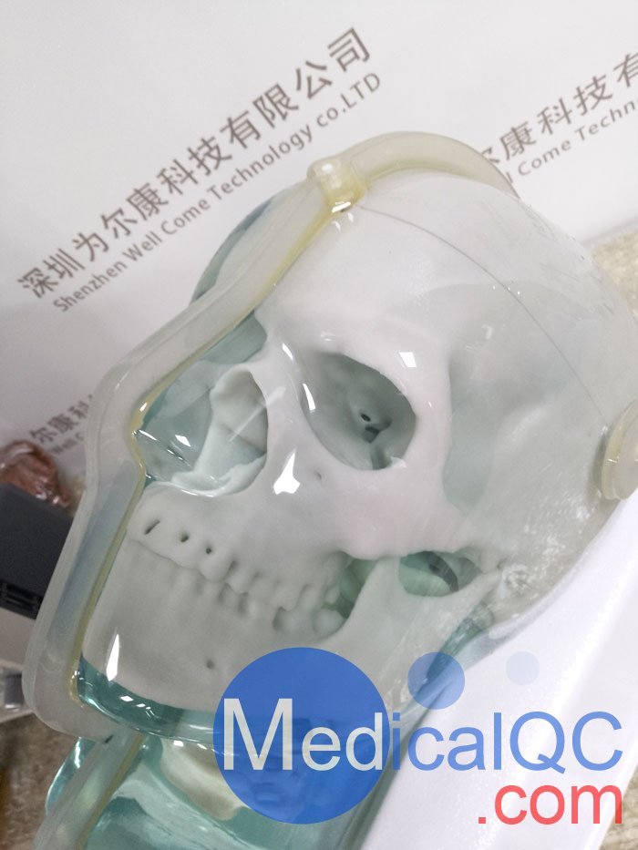 CIRS 603A頭部模體，CIRS 603A頭部MRI模體實物拍攝照片